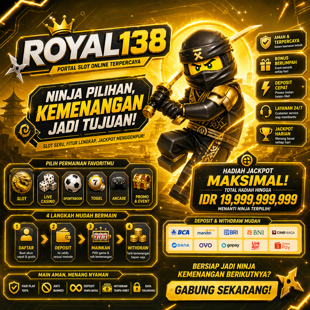Royal138 Slot DNA Pemenang $ Langkah Pasti Harta Paus # razadesports