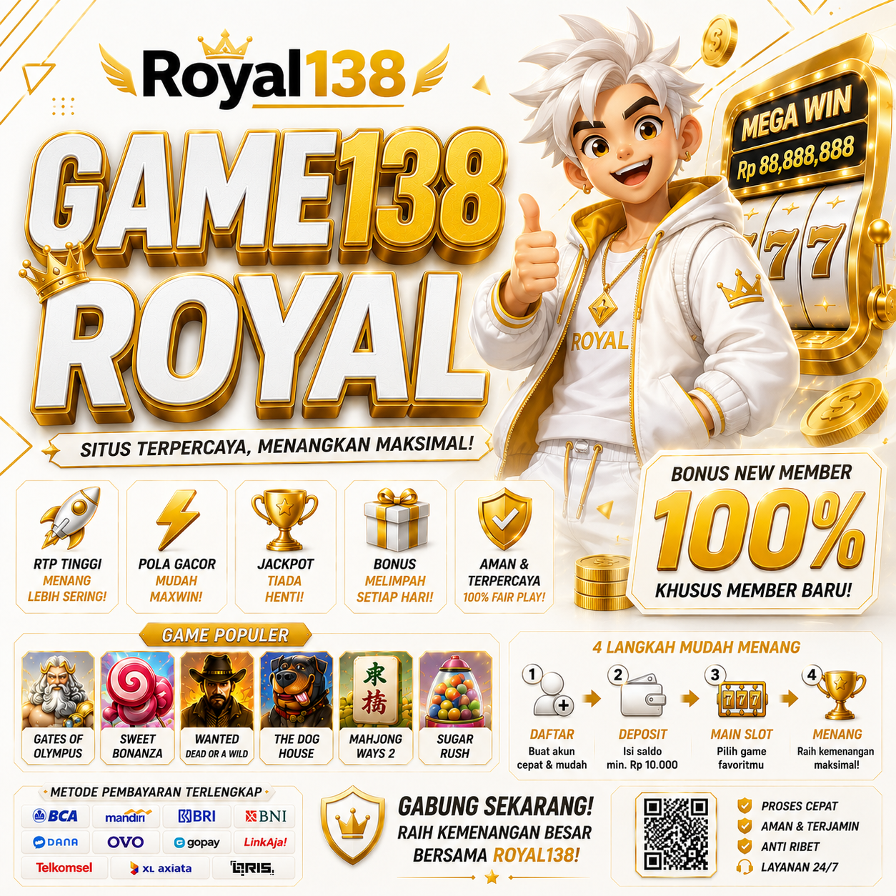 Game138 Royal $ Cakrawala Baru Strategi Maxwin Telak # flint