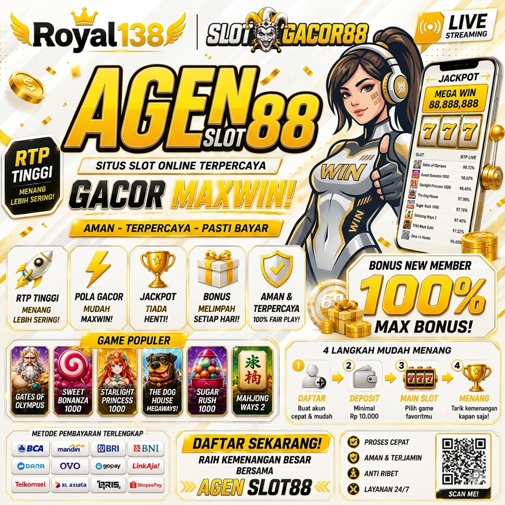 AGEN SLOT88 $ Pusat Eksekusi Jackpot Paus Sultan Terpercaya # tienda