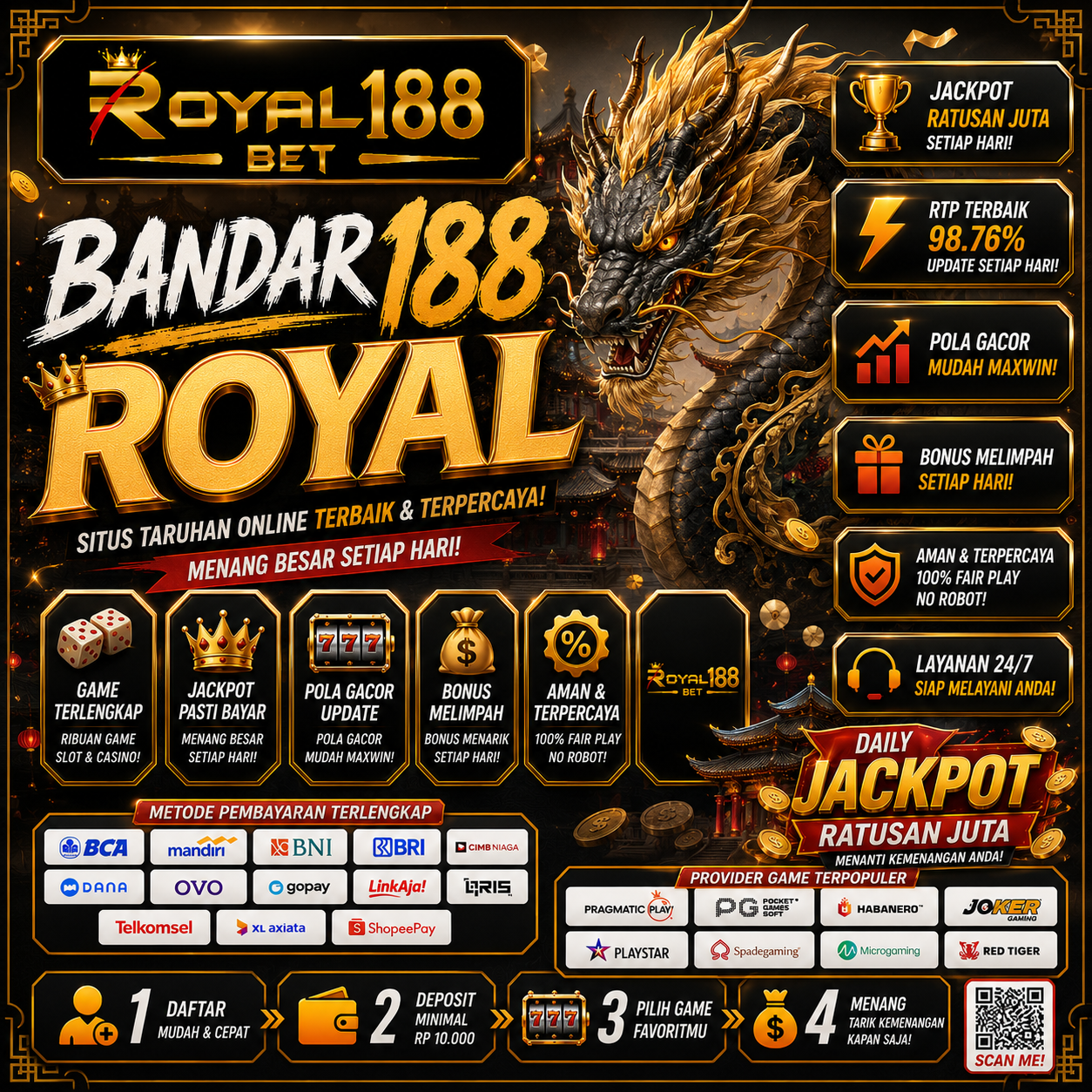 ROYAL188 & Bandar188 Royal Strategi Dominasi # celebracioneselrinconcito