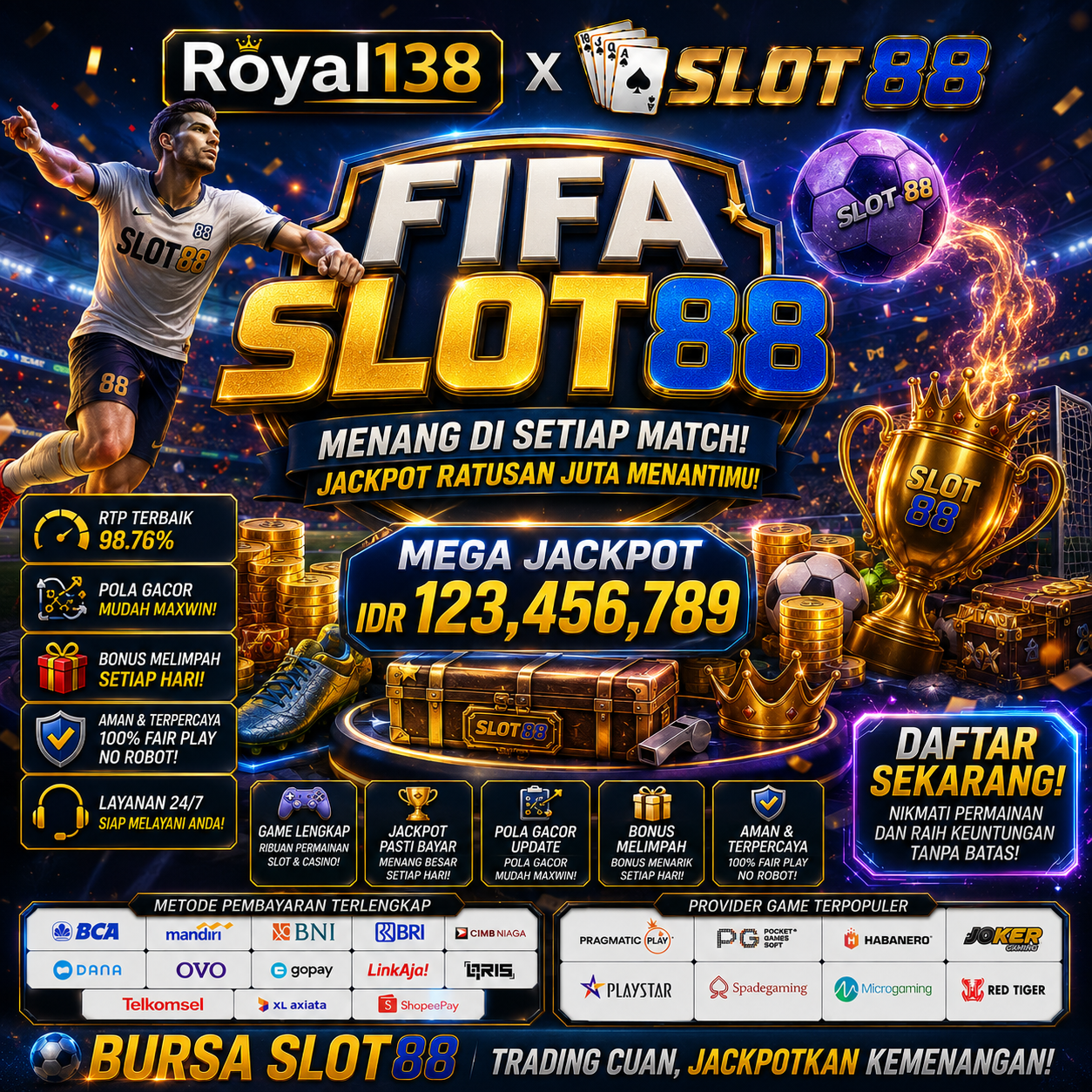SLOT88 # Fifa Slot88 Situs Slot777 Taruhan Aman Tanpa Hambatan Jackpot Melimpah