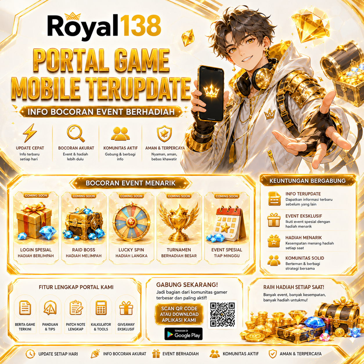 ROYAL138 # Portal Game Mobile Terupdate Info Bocoran Event Berhadiah # roger